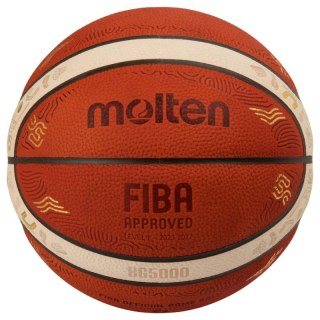 Piłka do koszykówki Molten Eurobasket 2025 Oficjalna piłka meczowa B7G5000-E5Z Molten