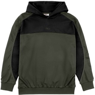 Bluza męska Fila Rivoli oliwkowo-czarna FAM1121 63185 Fila