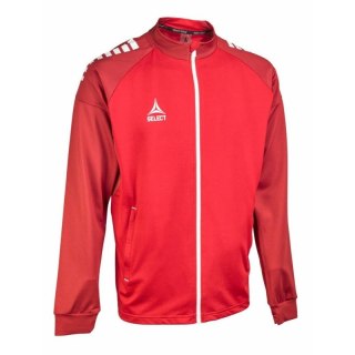Bluza piłkarska treningowa rozpinana SELECT Spain v25 czerwona Select