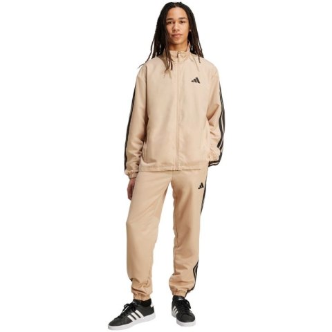 Dres męski adidas Sportswear Basic 3-Stripes Woven beżowy JX3149 Adidas