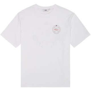 Koszulka męska Fila Parella biała FAM1108 10001 Fila