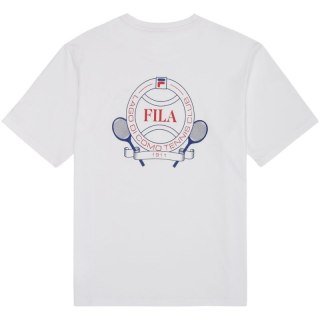 Koszulka męska Fila Parella biała FAM1108 10001 Fila