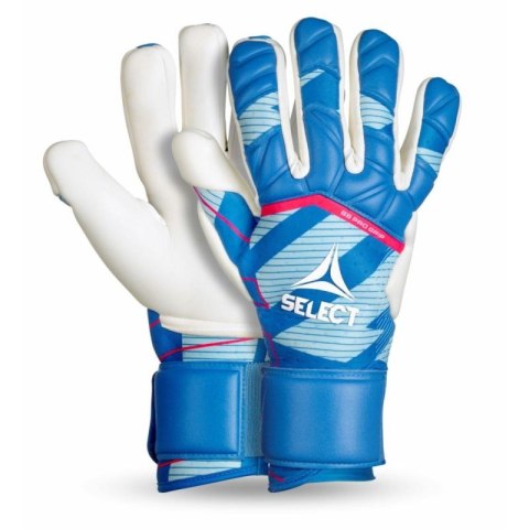 Rękawice piłkarskie dla bramkarza SELECT 88 Pro Grip niebiesko/białe Select
