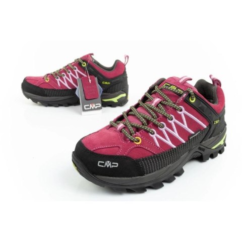 CMP Rigel Buty sportowe damskie trekkingowe wodoodporne różowe