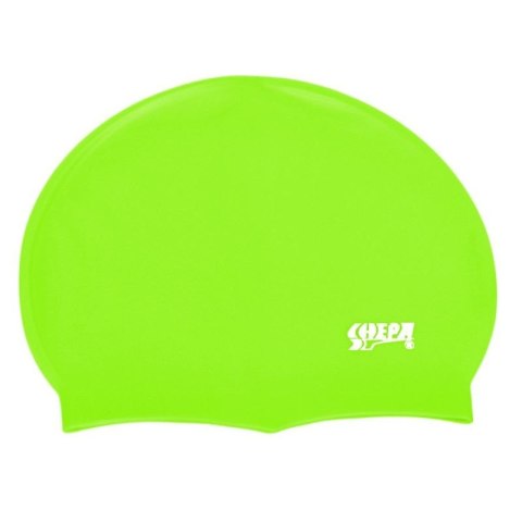 Czepek silikonowy Shepa mono limonkowy B16