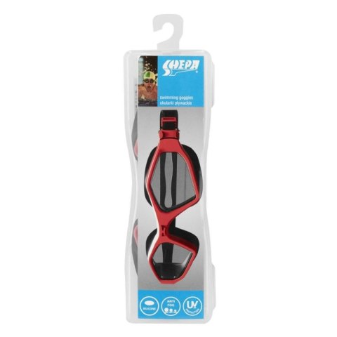 Okulary pływackie Shepa 3100 czerwone B6D1