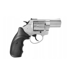 Rewolwer hukowy alarmowo sygnałowy ZORAKI R1-K6L BAS lufa 2,5" kal. .22 Long Blank chrom błysk (R1256MNP-BAS)