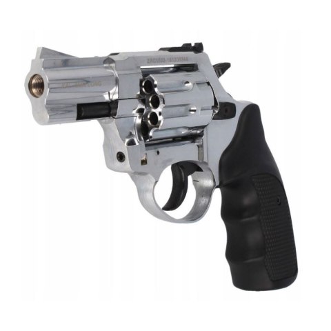 Rewolwer hukowy alarmowo sygnałowy ZORAKI R1-K6L BAS lufa 2,5" kal. .22 Long Blank chrom błysk (R1256MNP-BAS)