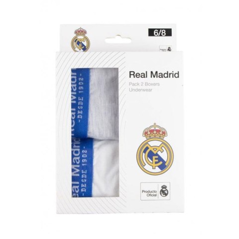 Real Madryt majtki chłopięce junior bokserki 2-pack 2900003005