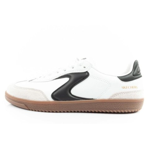 Buty sportowe damskie sneakersy Skechers Kickoff białe skórzane Skechers