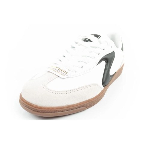 Buty sportowe damskie sneakersy Skechers Kickoff białe skórzane Skechers