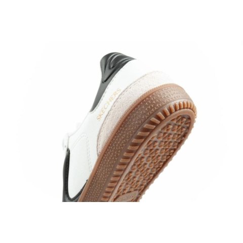 Buty sportowe damskie sneakersy Skechers Kickoff białe skórzane Skechers