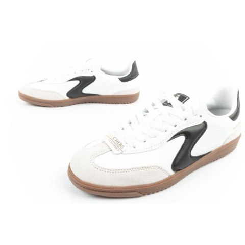 Buty sportowe damskie sneakersy Skechers Kickoff białe skórzane Skechers