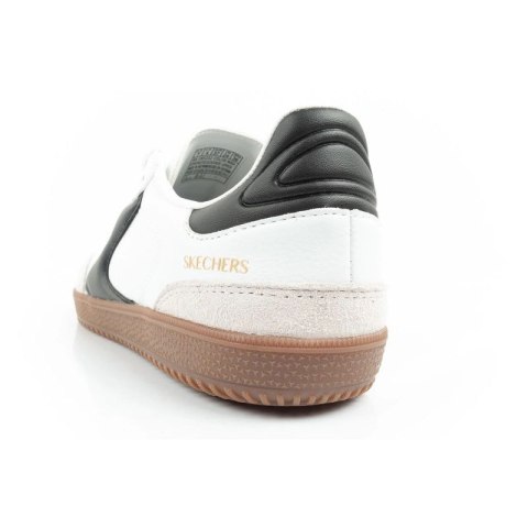 Buty sportowe damskie sneakersy Skechers Kickoff białe skórzane Skechers