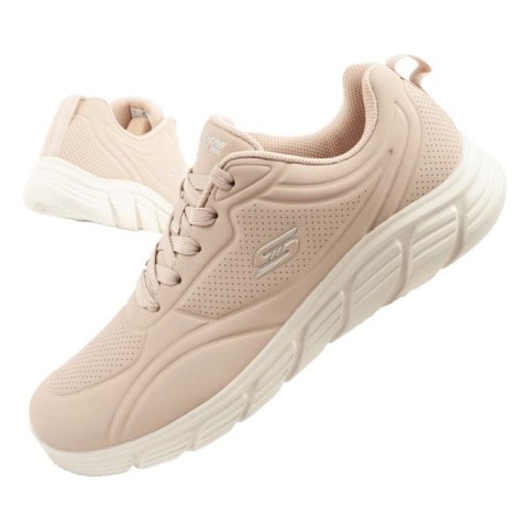 Skechers Bobs B Flex buty sportowe sneakersy damskie modne beżowe Skechers