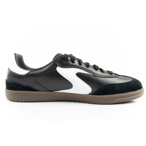 Skechers Kickoff buty sportowe damskie sneakersy czarne skórzane Skechers