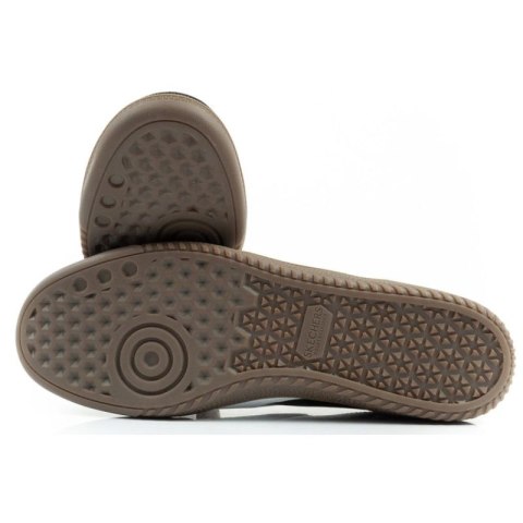 Skechers Kickoff buty sportowe damskie sneakersy czarne skórzane Skechers