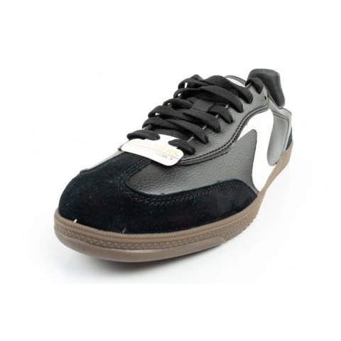 Skechers Kickoff buty sportowe damskie sneakersy czarne skórzane Skechers