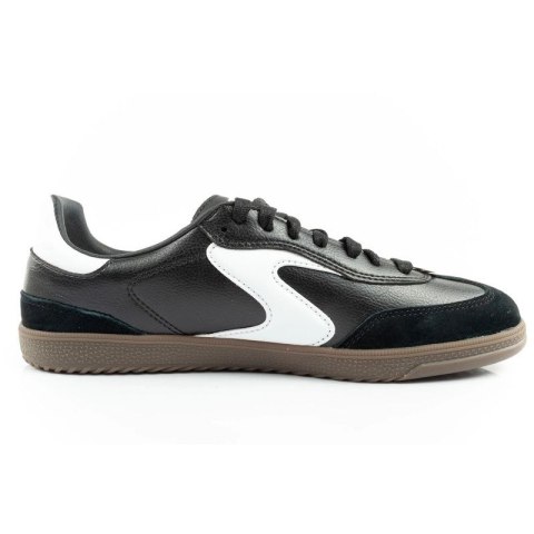 Skechers Kickoff buty sportowe damskie sneakersy czarne skórzane Skechers