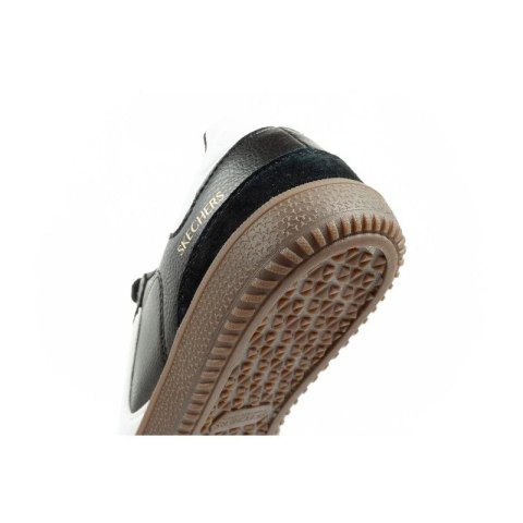 Skechers Kickoff buty sportowe damskie sneakersy czarne skórzane Skechers