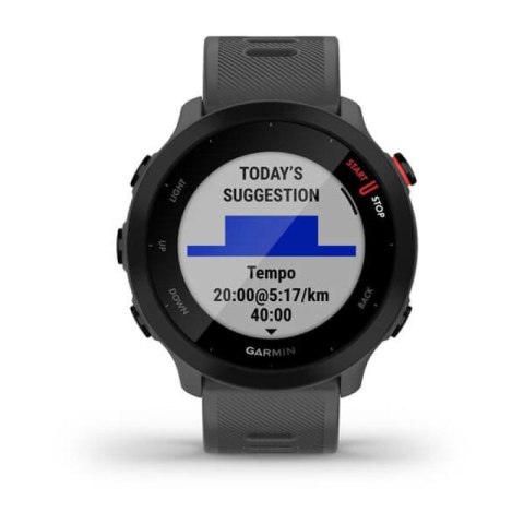 Zegarek sportowy Garmin Forerunner 55 Szary (010-02562-13) Garmin