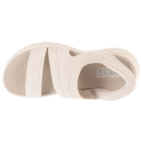 Skechers Slip-Ins: Go Walk Flex Sandal - Enticing 141482-NAT Szare 37 Skechers