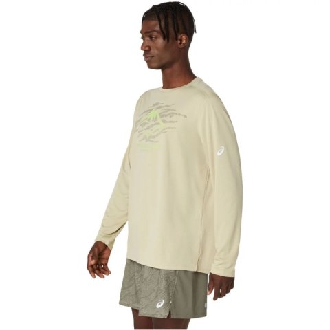 ASICS Fujitrail Logo LS Top 2011D391-300 Zielone L Asics