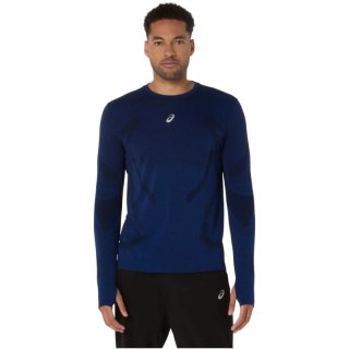 ASICS Road Seamless LS Top 2011D356-400 Granatowe L Asics