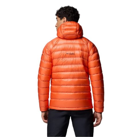 Columbia Arctic Crest Down Hooded Jacket 2088774864 Pomarańczowe L Columbia