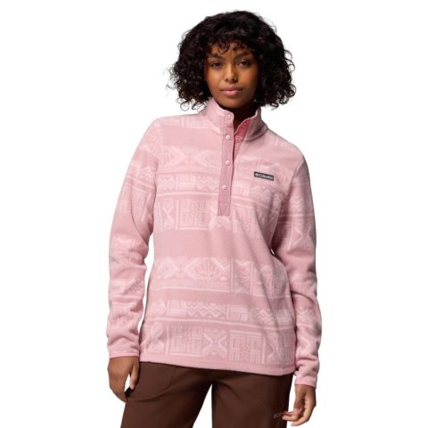 Columbia Benton Spring Printed 1/2 Snap 2085611659 Różowe L Columbia