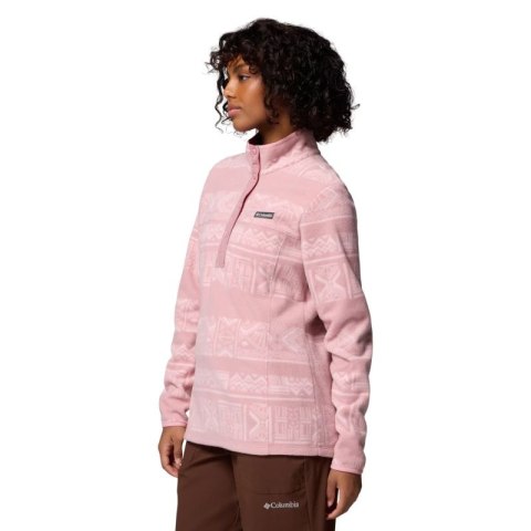Columbia Benton Spring Printed 1/2 Snap 2085611659 Różowe L Columbia
