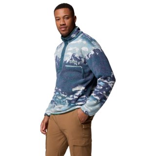 Columbia Helvetia II Printed Half Snap Fleece 2098461461 Niebieskie L Columbia