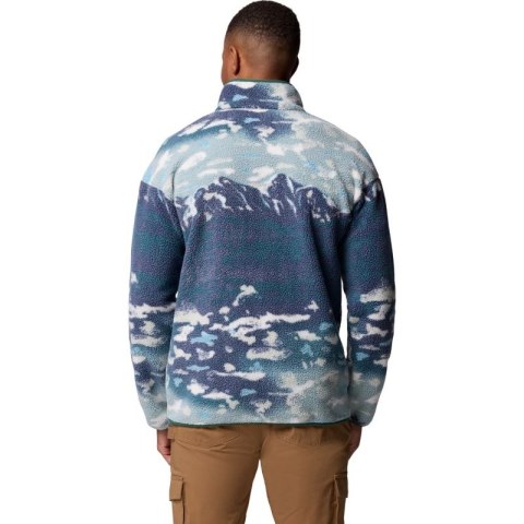Columbia Helvetia II Printed Half Snap Fleece 2098461461 Niebieskie L Columbia