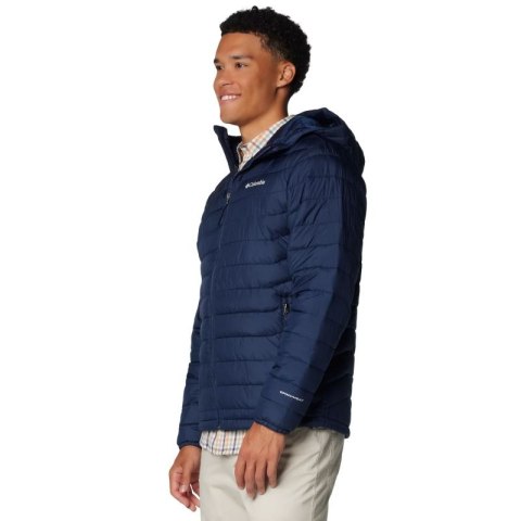 Columbia Powder Lite II Hooded Jacket 2086944464 Granatowe L Columbia