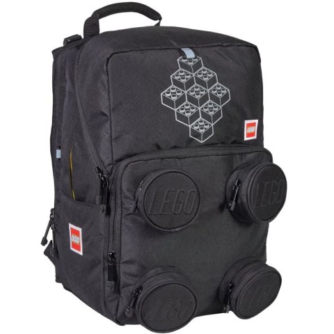 LEGO Bricks Petersen School Backpack 20209-2511 Czarne One size