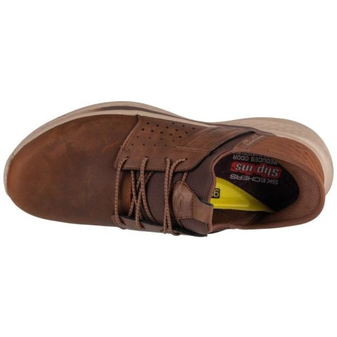 Skechers Slip-Ins: Slade - Zachary 210828-CDB Brązowe 40 Skechers