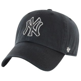 Czapka z daszkiem 47 Brand New York Yankees MLB Clean Up Cap B-NLRGW17GWS-BKA 47 Brand