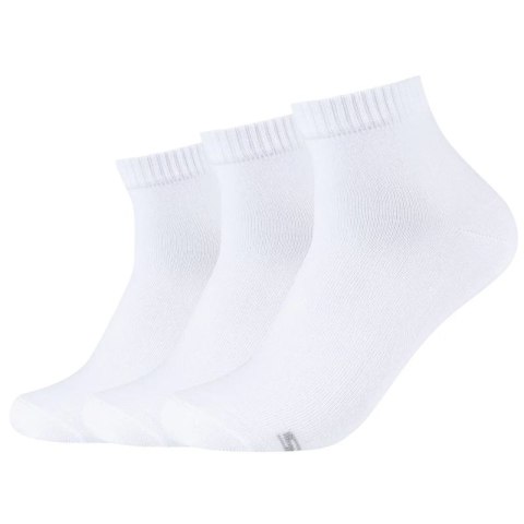 Skechers 3PPK Basic Quarter Socks SK42004-1000 Białe 39-42 Skechers
