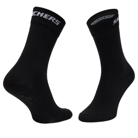 Skechers 3PPK Mesh Ventilation Socks SK41040-9999 Czarne 35-38 Skechers