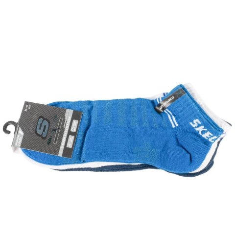 Skechers 3PPK Mesh Ventilation Socks SK43022-5608 Białe 35-38 Skechers