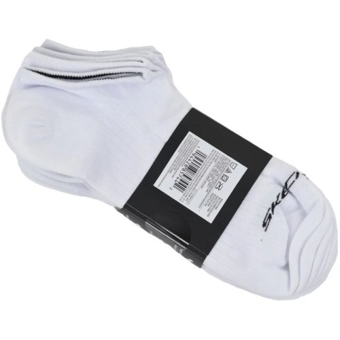 Skechers 6pk Terry No Show S115055-WHT Białe 41-46 Skechers