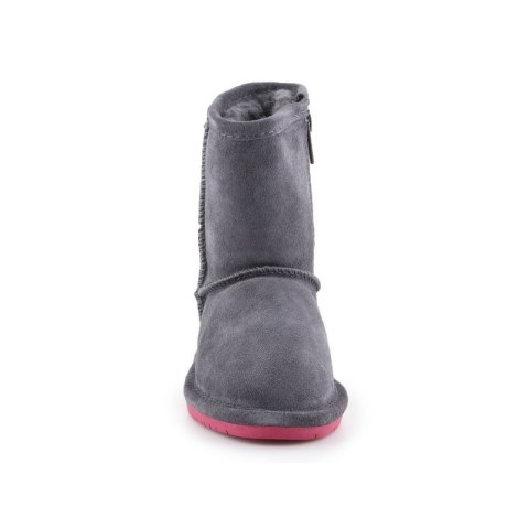 Buty zimowe BearPaw Emma Toddler Zipper Jr 608TZ-903 Charcoal Pomberry BearPaw
