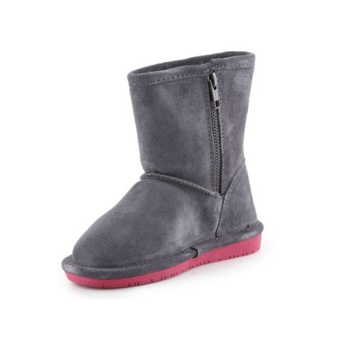 Buty zimowe BearPaw Emma Toddler Zipper Jr 608TZ-903 Charcoal Pomberry BearPaw