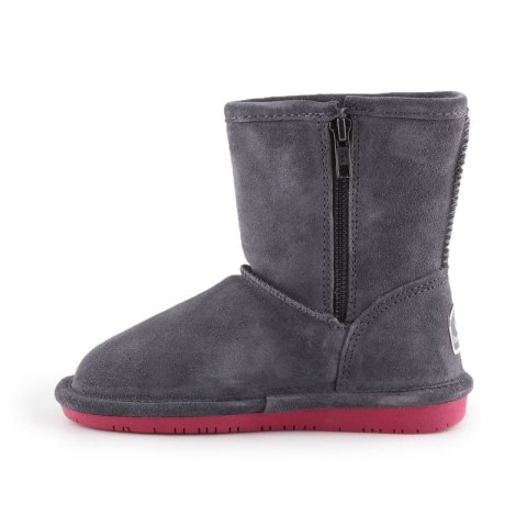 Buty zimowe BearPaw Emma Toddler Zipper Jr 608TZ-903 Charcoal Pomberry BearPaw