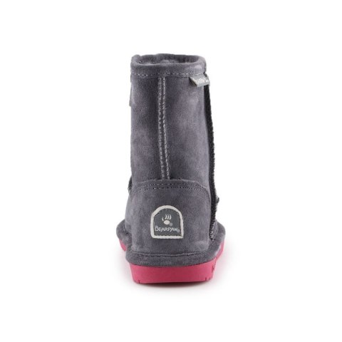 Buty zimowe BearPaw Emma Toddler Zipper Jr 608TZ-903 Charcoal Pomberry BearPaw
