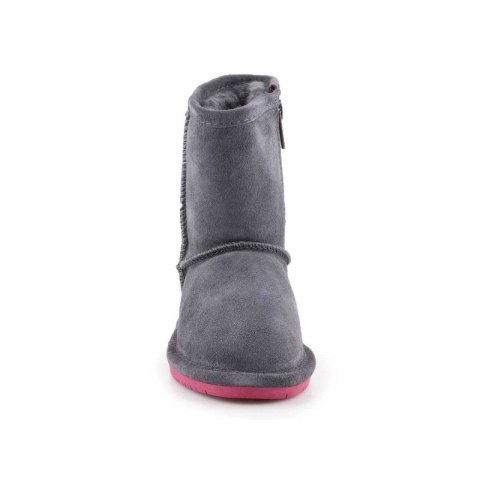 Buty zimowe BearPaw Emma Toddler Zipper Jr 608TZ-903 Charcoal Pomberry BearPaw
