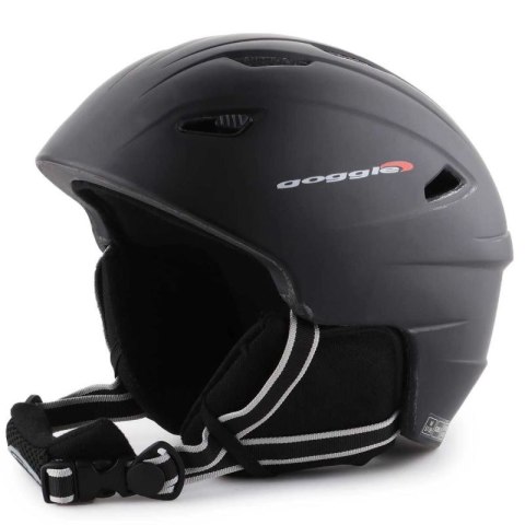 Kask narciarski Goggle Black Matt S300-2
