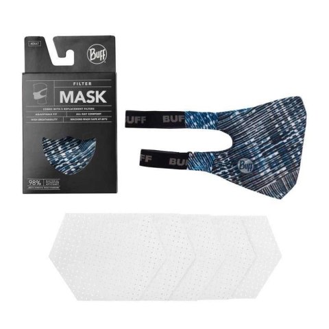 Maseczka BUFF® FILTER MASK KEREN FLASH PINK 126640 552 10 00 Buff