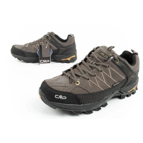 CMP Rigel buty sportowe męskie trekkingowe wodoodporne wytrzymałe brązowe