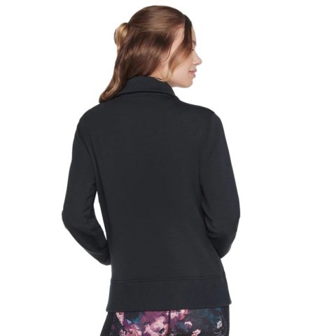 Skechers Hoodless Hoodie Skechcloud Jacket WJA288-BLK Czarne L Skechers